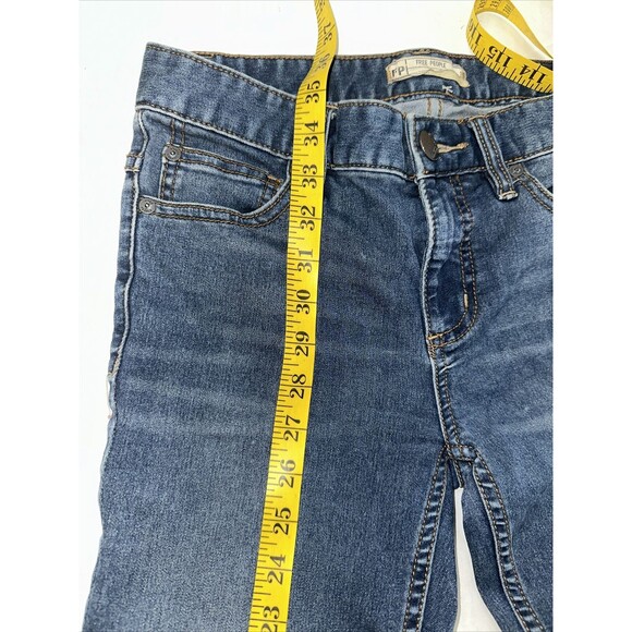 Free People Stretch Distressed Skinny Jeans Women Light Wash 61855-16515125 Sz26 - Picture 16 of 16